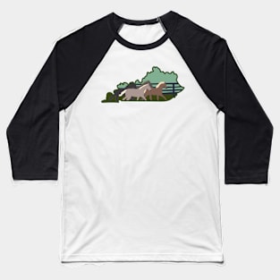 Kentucky by Courtney Graben Baseball T-Shirt